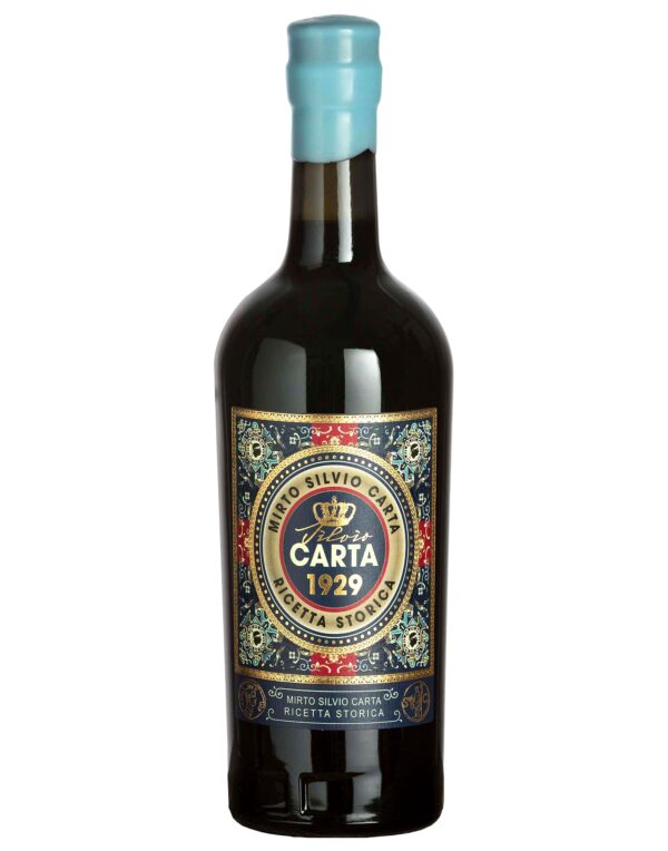 SILVIO CARTA MIRTO ROSSO RICETTA STORICA LIQUORE 700 - Image 2