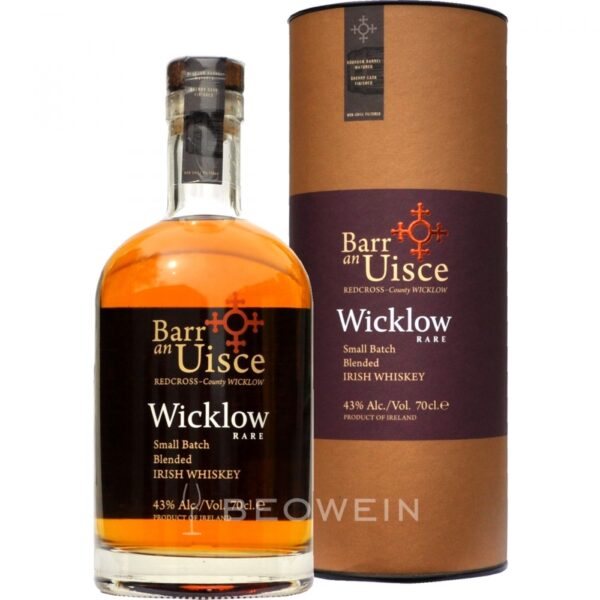 BARR AN UISCE WICKLOW RARE SMALL BATCH WHISKEY 700