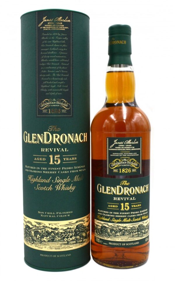 GLENDRONACH REVIVAL SINGLE MALT 15YO 700