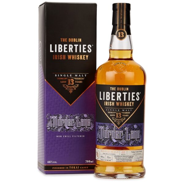 LIBERTIES IRISH WHISKY 13 YO MURDER LANE 700