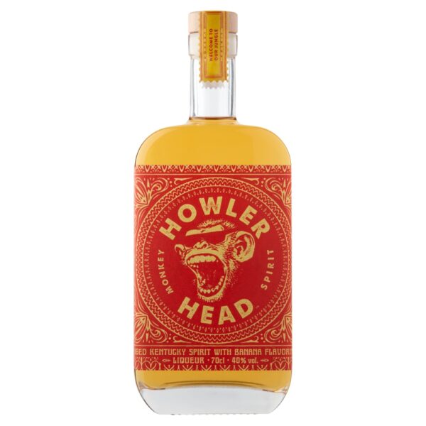 MONKEY SPIRIT HOWLER HEAD BOURBON BANANA 700