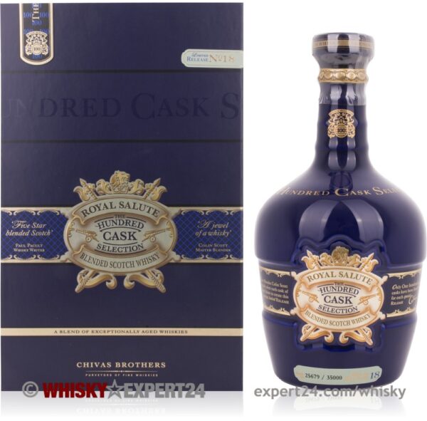 CHIVAS ROYAL SALUTE THE HUNDRED CASK SALUTE 700